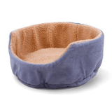 Sheep Skin Fabric Low Voltage Heating Pet Bed