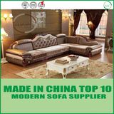 Leather Living Room Home Furniture Modern Leisure Sofa