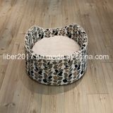 Factory OEM Handmade Luxury Pets Beds Removable Cushion Bed for Large Dog