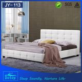 Luxury Design Leather Round Bed From China