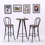 Wooden High Bar Table and Thonet Chair Sets (SP-BT708)