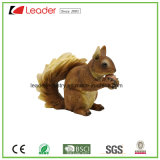 Hand-Painted Resin Squirrel Figurines for Home and Garden Decoration