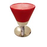 Red Color Best Price Stainless Steel Barchairs