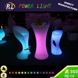 Plastic Bar Furniture LED Bar Table&Ice Bucket