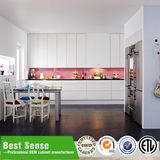Integrated Wood Grain Melamine Kitchen Cabinet