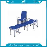 AG-AC002 Patient Room Used Color Optional Foldable Hospital Reclining Bed Chairs