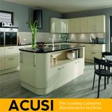 New Design Modern Island Style Lacquer Kitchen Cabinets (ACS2-L28)