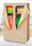 Fabric Hanging Rail Storage Shelves Cupboard Wardrobe Clothes and Shoses