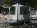 Two Windows Mobile Coffee Cart Trailers