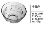 High Quality Glass Bowl Good Glass Bowl Glassware Sdy-F00340