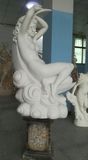 on Sale Beautiful Lady of Marble Sculpture for Garden Decoration
