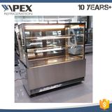 2 Layer Angle Shape Cake Showcase for Bakery Shop /Coffee Bar