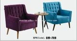 Leisure Fabric Sofa Armchair Cafe Sofa