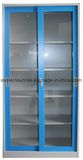 Sliding Glass Door Metal Steel Iron Filing Cupboard/Cabinet