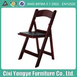 Mahogany Folding Chairs in Resin Material