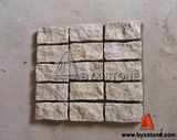 G682 Yellow Granite Outdoor Garden Cobblestone for Paving