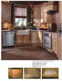 Maple Solid Wood Kitchen Cabinet (JX-KCSW021)