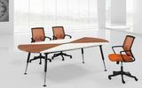 Metal Leg Simple Style Commercial Office Furniture Conference Table (HF-BB024)