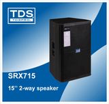Two-Way Wood Speaker Cabinet (SRX715) with 137db for Professional Box Speaker