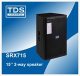 Two-Way Wood Speaker Cabinet (SRX715) with 137db for Professional Box Speaker