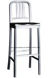 Emeco Dining Aluminum Navy High Bar Stools Kd Seat Chairs