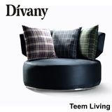 Modern Home Furniture Living Room Fabric Sofa Chair