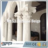 M153 Cezanne Beige Marble Column for Interior & Exterior Decoration