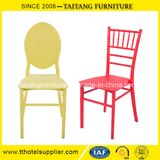 Durable White Outdoor Plastic Chiavari Chair/ Resin Tiffany Chair for Sale