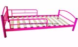 Toddler Metal Bed-Full Kd Model with Spurng Wood Slat Base