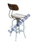Industrial Morden Metal Toledo Barstools Dining Restaurant Garden Chairs