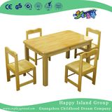 School Solid Wooden Rectangle Table Furniture for Children (HG-3806)