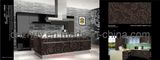 Modular Kitchen Cabinet With UV Color Painting Panel and Soliding Door and Kitchen Cabinet (ZH-C806)
