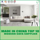 White Fashionable Genuine Modern Leather Sofa for Living Room