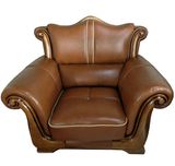 Hot Sell Office Furniture Leather Leisure Sofa (A60)
