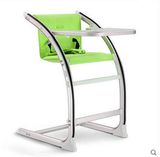 Red, Green and Blue Plastic Baby Highchair and Dining Chair