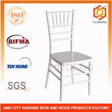 Flash Elegance White Resin Stacking Chiavari Plastic Chair