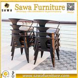 Modern Dining Room Black Plastic Chair