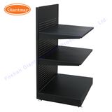 Durable Small Metal Shop Sample Pegboard Floor Display Shelf Stand