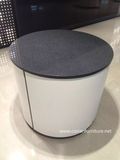 Corian Made Furnitrure Round Cabinets for Hotel and Office