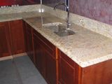 Giallo Diamond Granite Kitchen/Bathroom Vanity Top Worktop Countertop