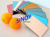 Water-Resistant Back Painted Glass Colored Mirror Glass