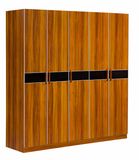 5 Doors Wardrobe Solid Wood Bedroom Wardrobe