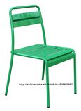 Modern Replica Dining Restaurant Stackable Metal Chairs