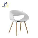 Factory Direct Egg Rolls European Design PP Plastic Dining Chairs
