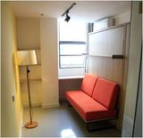 Vertical Tilting Bedroom Murphy Wall Bed With Front Sofa