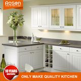 Mat Glass Door Added to White Online Kitchen Cabinets