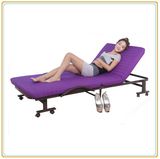 Hotel Bed with Violet Mattress 190*70cm/Foldable Bed