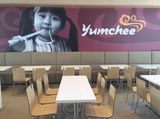 Fast Food Restaurant Asolid Surface Table and Chair Set (FOH-NRF2)