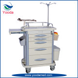 Hospital Medical Supply ABS Emergency Trolley