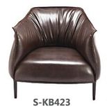 Luxury Hotel Office Leisure Leather Set Sofa